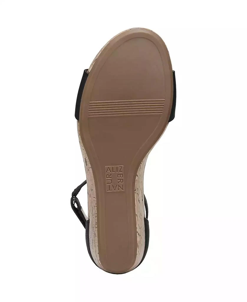 Naturalizer Women's Areda Ankle Strap Wedge Sandals 6
