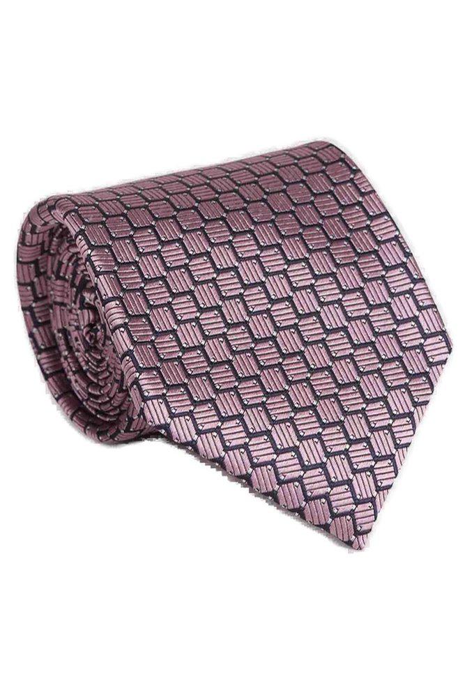 Zegna Zegna Jacqured Pointed Tip Tie