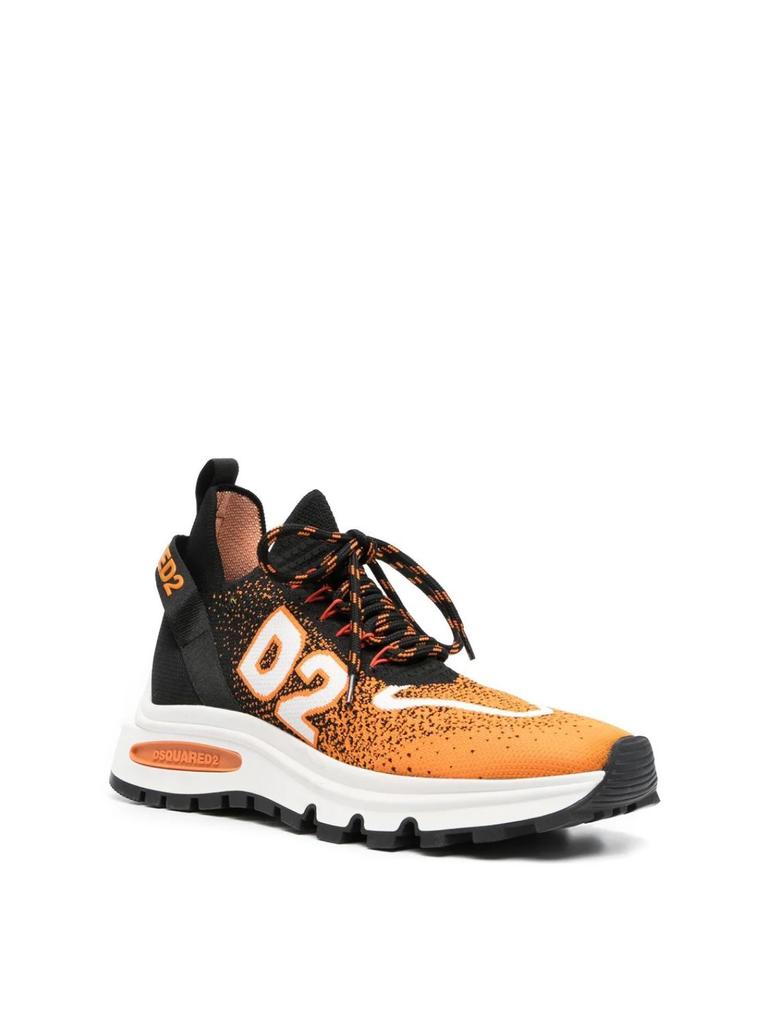 D SQUARED2ディースクエアードRun DS2 Logo Sneakersスニーカー D SQUARED2ディースクエアードRun DS2 Logo Sneakersスニーカー