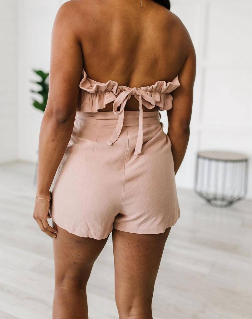 mittoshop Skies Romper In Pink
