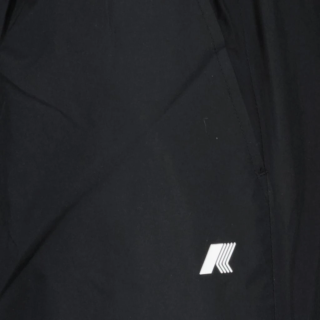 K-Way K-Way Logo Patch Straight-Leg Pants 3