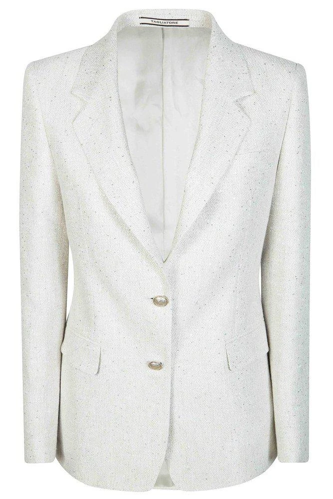 TAGLIATORE Tagliatore Single-Breasted Tailored Blazer