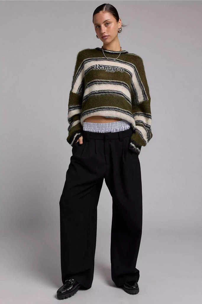 The Ragged Priest The Ragged Priest Brushed Striped Sweater 2