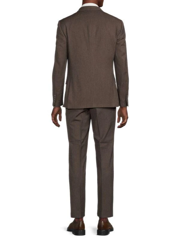 Karl Lagerfeld Paris Notch Lapel Single Button Suit 2