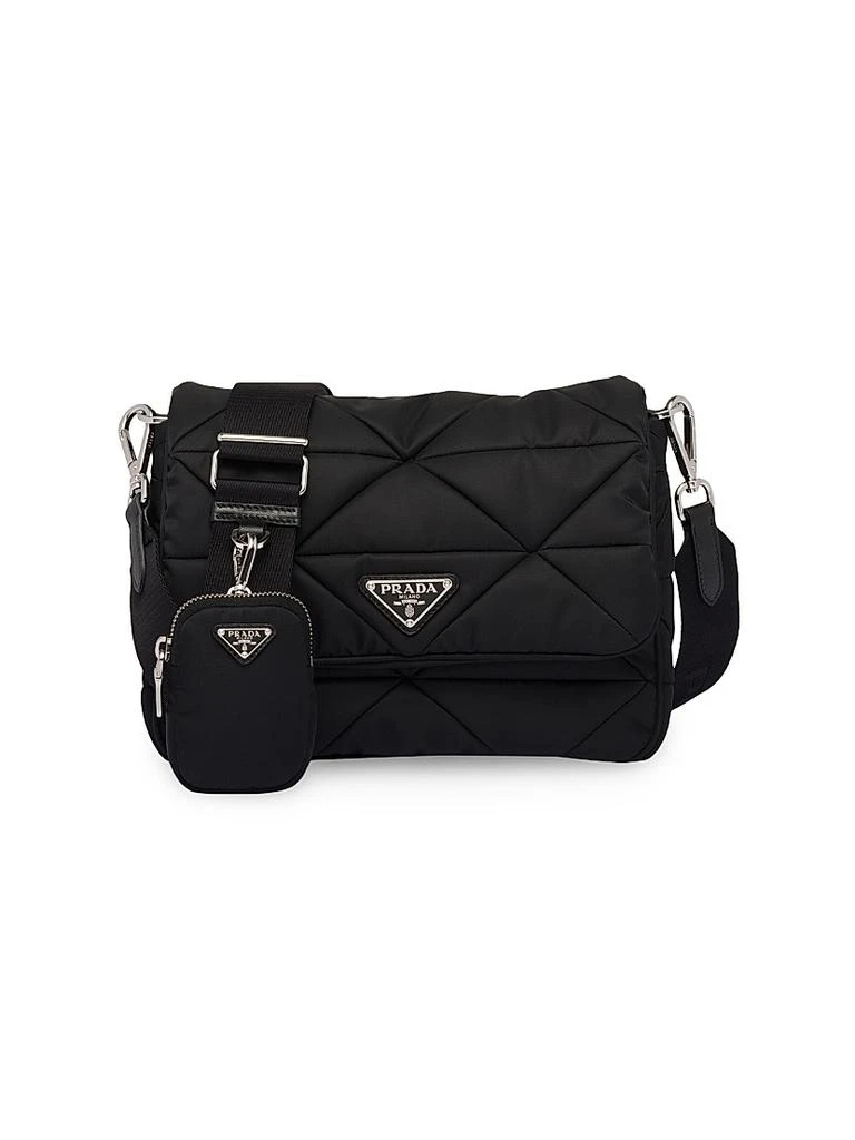 Prada Padded Re-Nylon Shoulder Bag 1