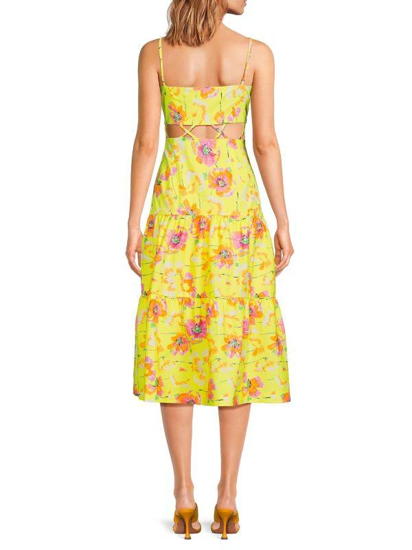 AMUR Aire Cutout A Line Dress 2