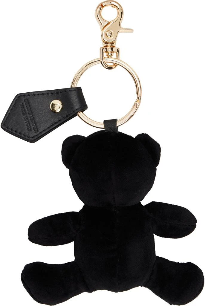 Vivienne Westwood Black Teddy Bear Keychain 2