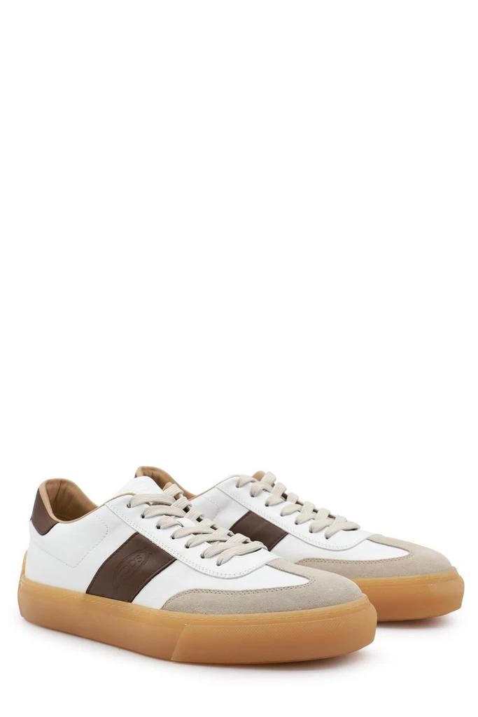 Tod's Tod's Log Embossed Lace-Up Sneakers 3