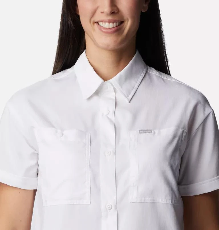Columbia Columbia Women's Silver Ridge  Utility Short Sleeve Shirt- 4