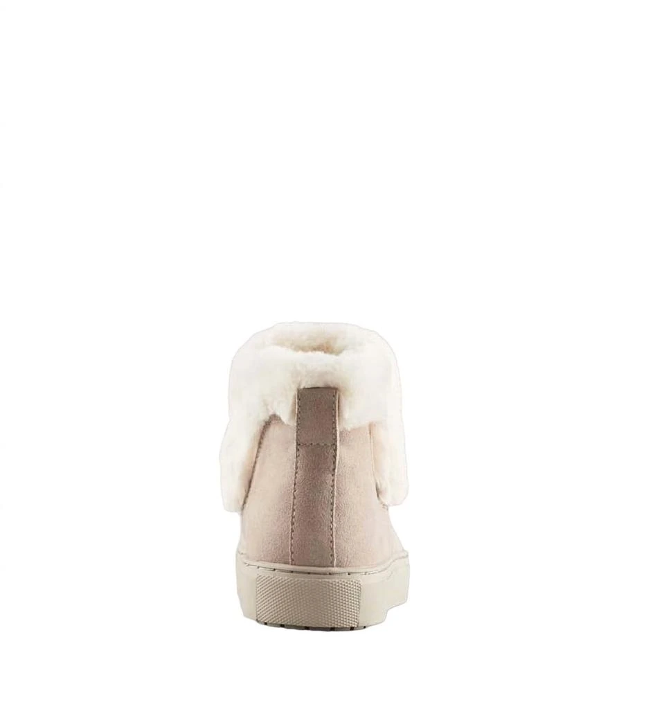 Cougar Women's Duffy Suede Waterproof Winter Sneaker In Mushroom 3