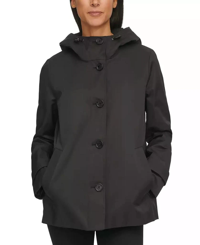 Calvin Klein Women's Hooded Water-Resistant Jacket 4