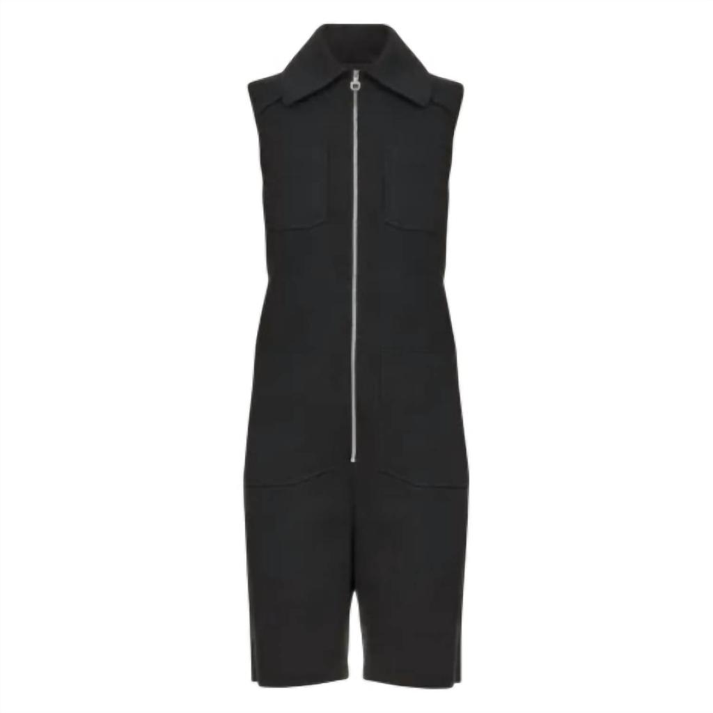 Salvatore Ferragamo Women's Organic Cotton Jumpsuit In Black