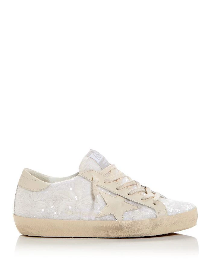 Golden Goose Women's Super-Star Sequin Embellished Low Top Sneakers 2