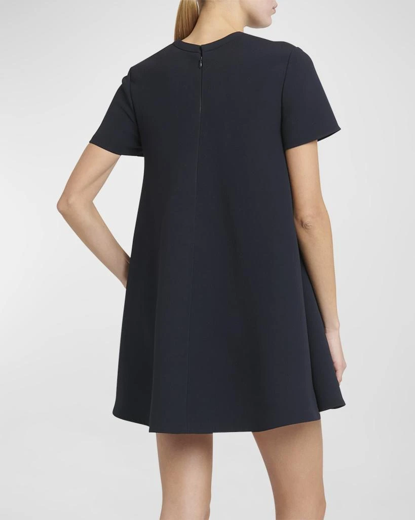 Valentino V-Logo Short-Sleeve Mini Shift Dress 6