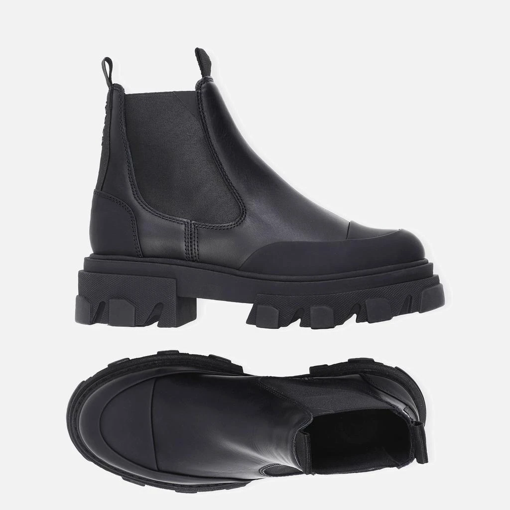 Ganni Women's Leather Chelsea Boots 1