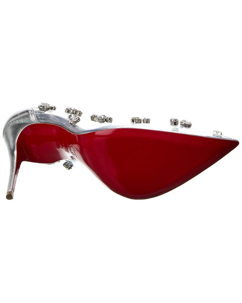 Christian Louboutin Degraqueen 100 Vinyl & Leather Pump 4