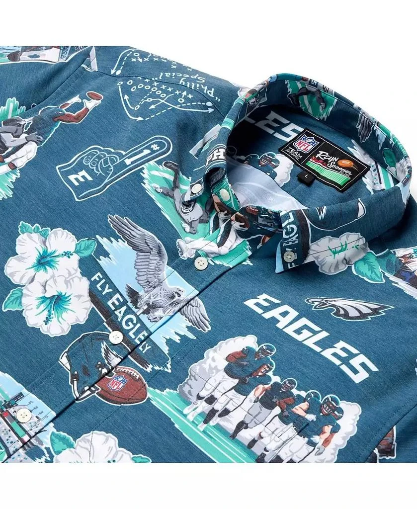 Reyn Spooner Men's Kelly Green Philadelphia Eagles Scenic Button-Down Shirt 2