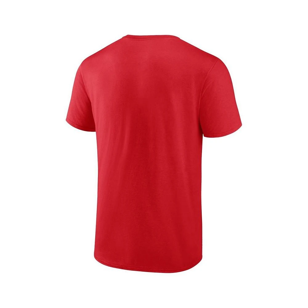 Fanatics Men's Red Houston Cougars Campus T-shirt 3