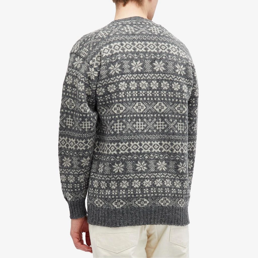 Jamiesons of Shetland Jamieson's of Shetland Snowflake Fair Isle Crew Knit 3