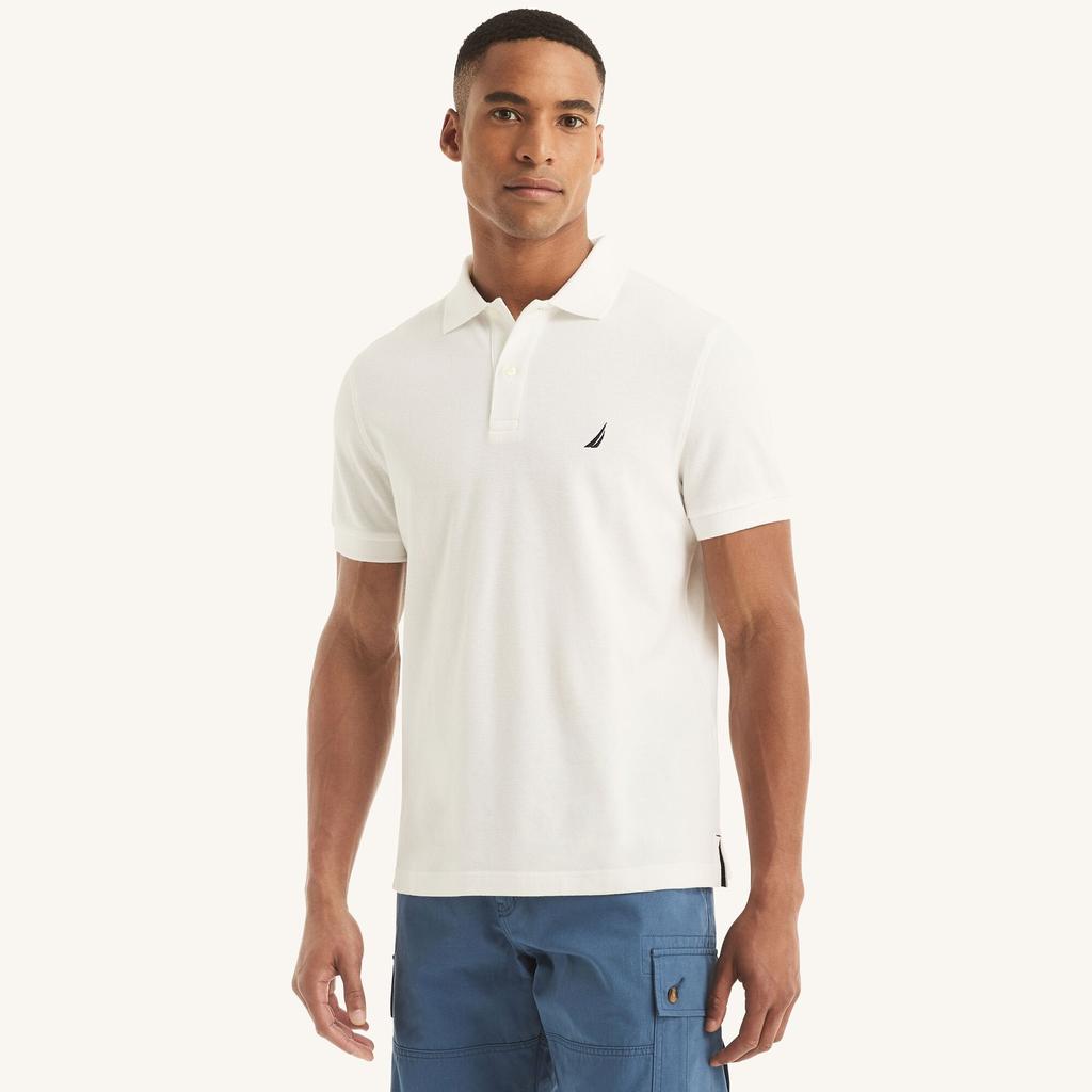 Nautica Mens Slim Fit Deck Polo