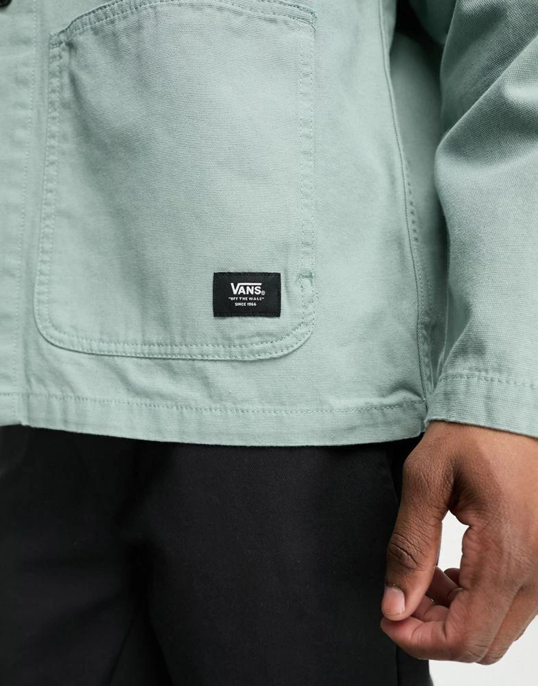 Vans Vans drill chore jacket in green 4