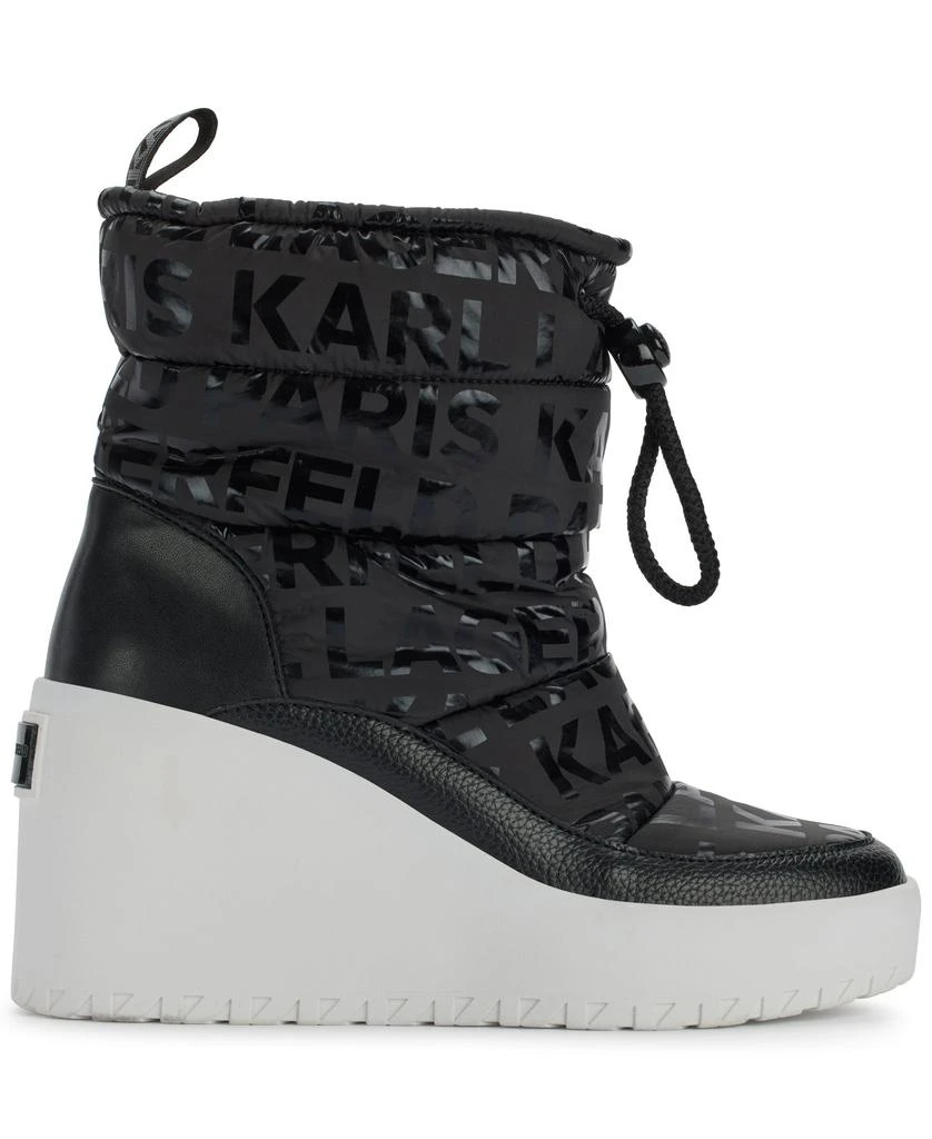 Karl Lagerfeld Paris BERDINA SLIP ON WEDGE BOOT 1
