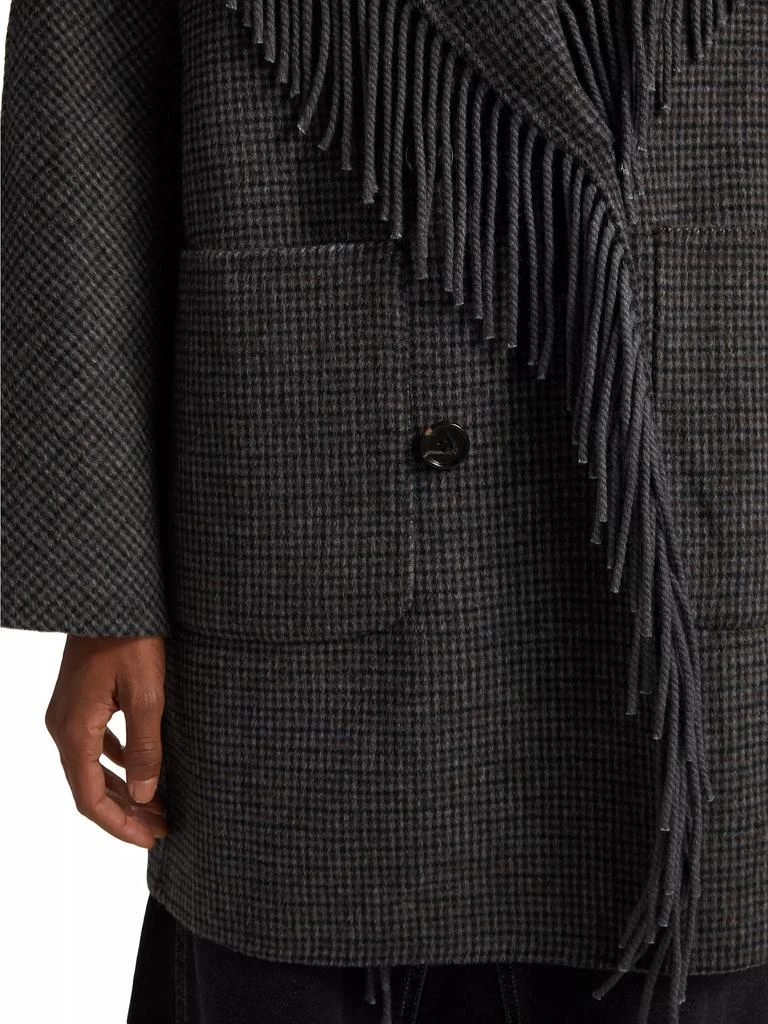 Rails Hugo Fringed Stretch Wool Coat 6