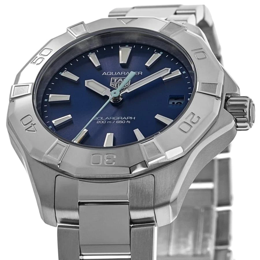 TAG Heuer Aquaracer Professional 200 Solargraph Quartz Blue Dial Steel Women's Watch WBP1311.BA0005 2