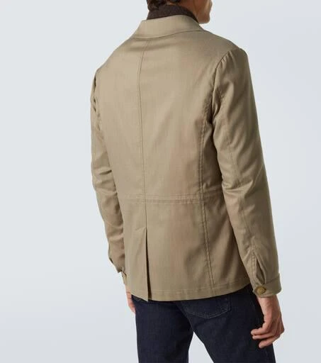 Canali Belted jacket 4