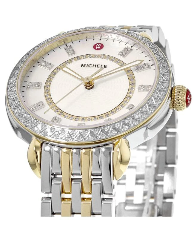 Michele Michele Sidney Classic Two-Tone Diamond Watch Women's Watch MWW30B000002 2