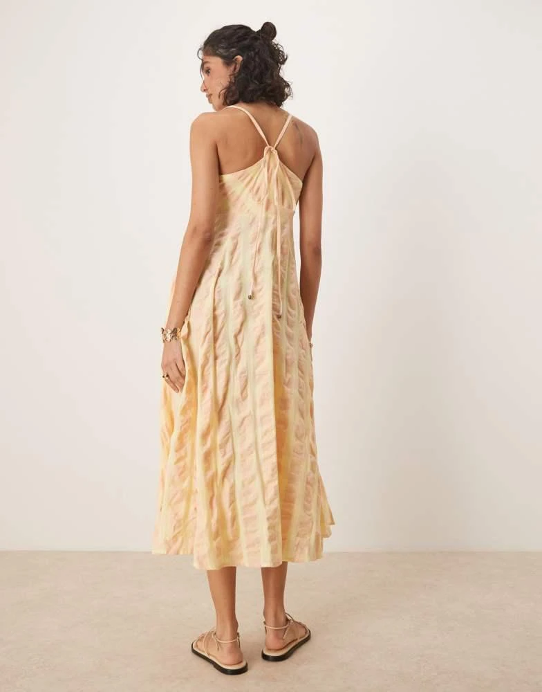 knee length dresses for ladies Free People Via Midi Dress – The Cadillac Cowgirl