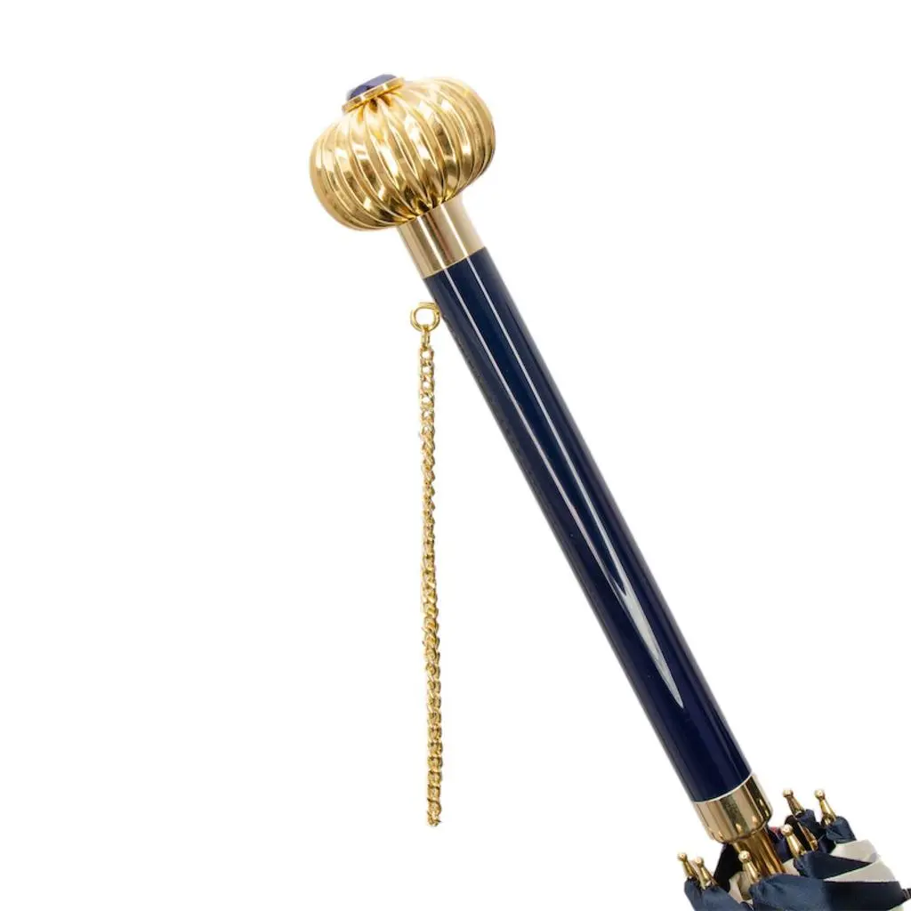 PASOTTI Pasotti - Luxury Navy Bridles Umbrella 2