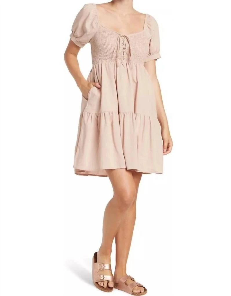 Lumiere Lumiere - Tiered Mini Dress 1