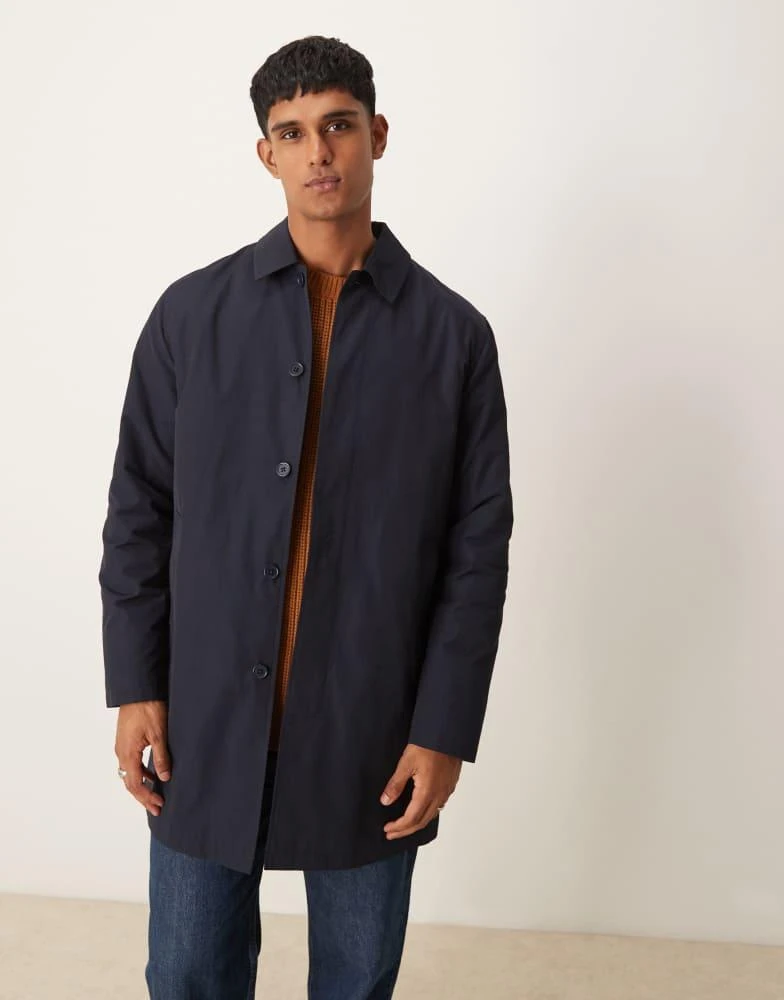 New Look New Look nylon car coat in navy 1