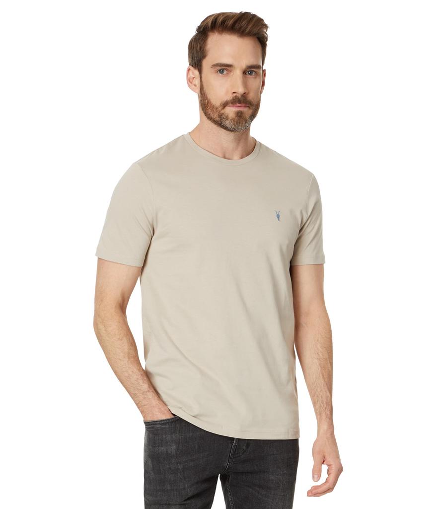 AllSaints Brace Contrast Short Sleeve Crew