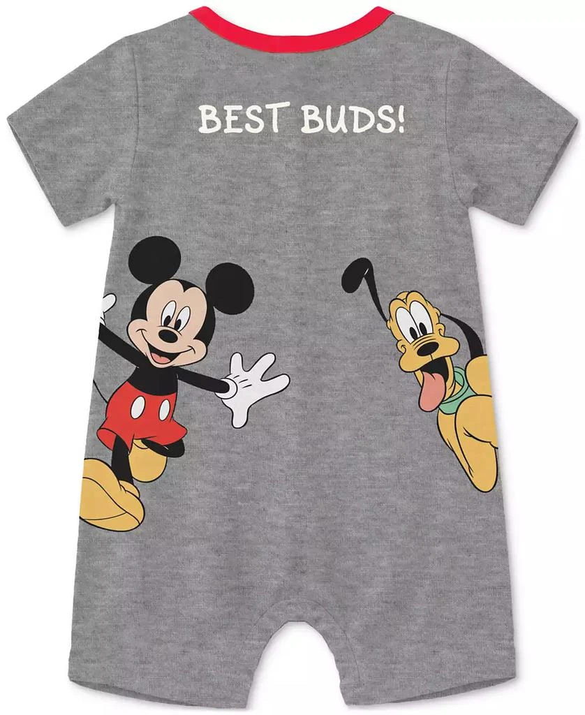 Disney Baby Mickey Mouse & Pluto Short-Sleeve Romper 2