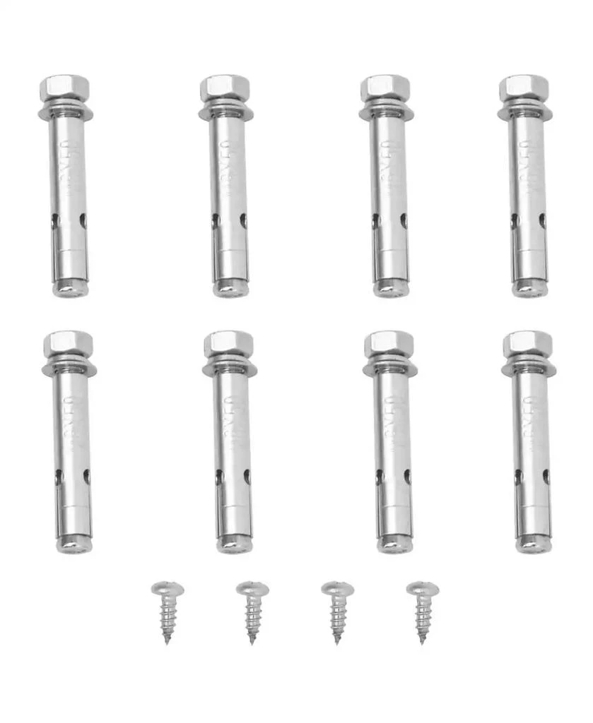 vidaXL Side Awning Anthracite Polyester with PU coating, steel, aluminum 7