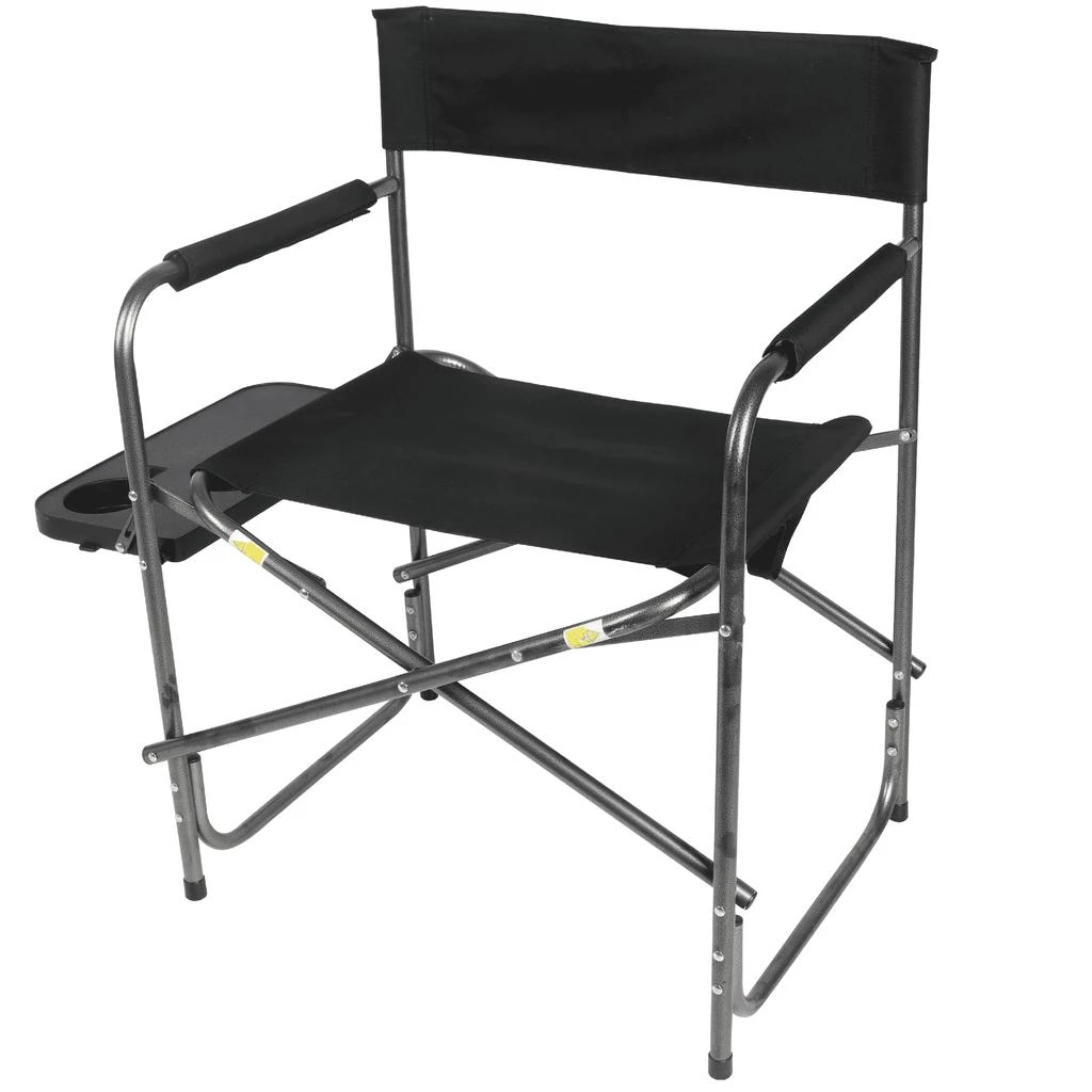 WFC-95200 Director
s Chair with Side Table, Black, Adult Size