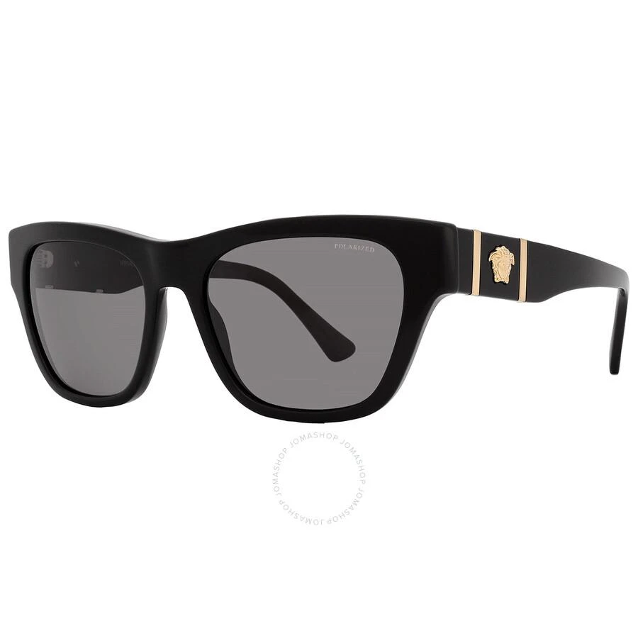 Versace Dark Grey Square Men's Sunglasses VE4457 GB1/81 55 3