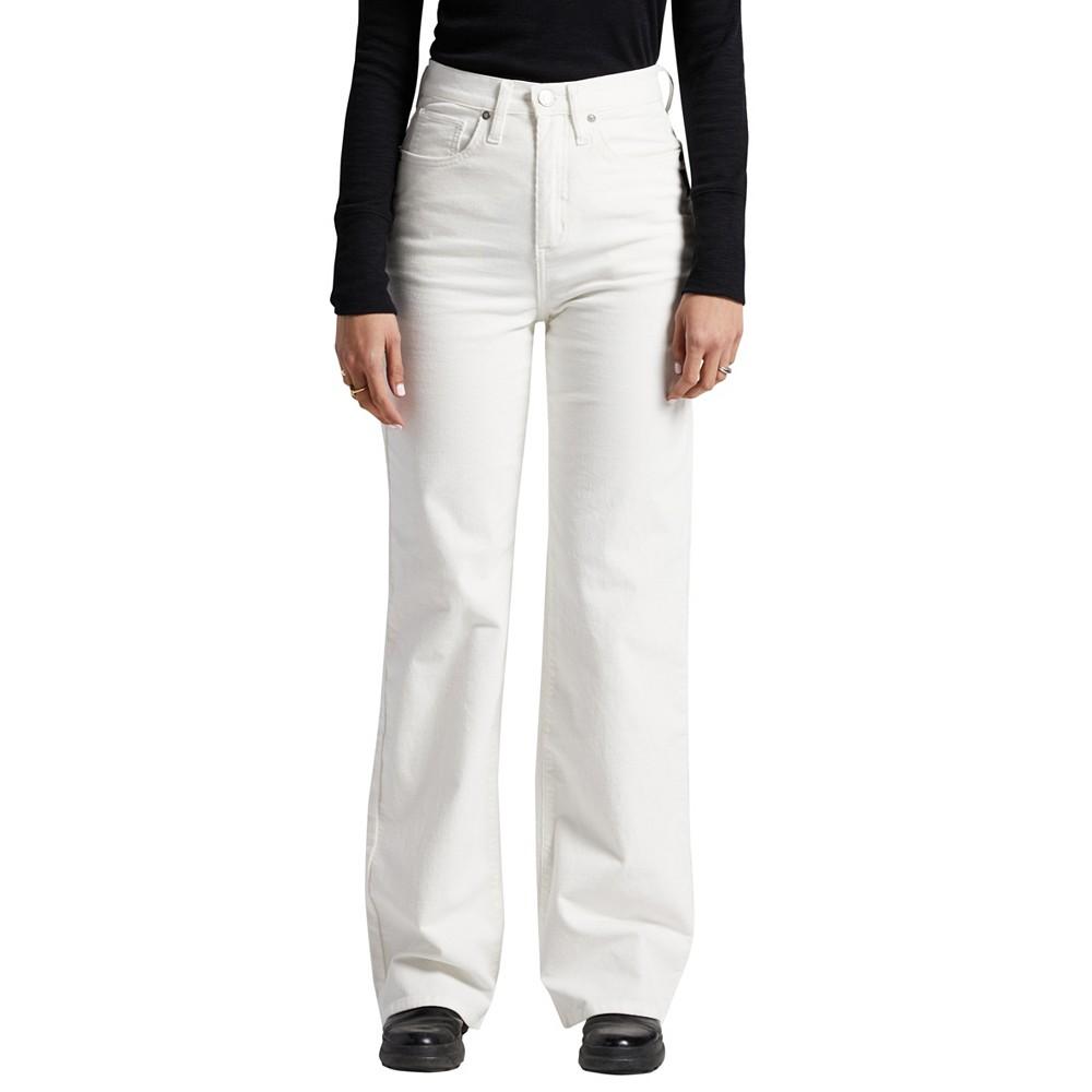 Silver Jeans Co. Women's Highly Desirable High Rise Trouser Leg Pants
