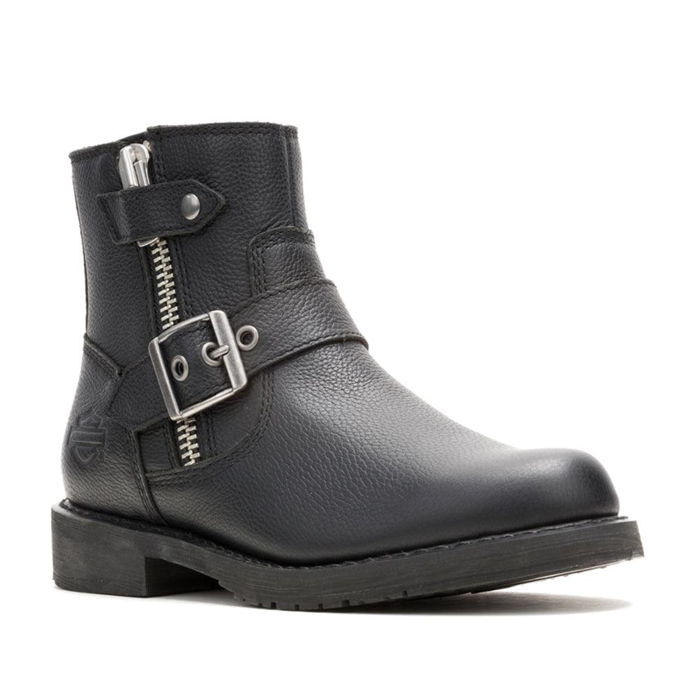 Harley Davidson Addie Zippered Motorcycle Boots