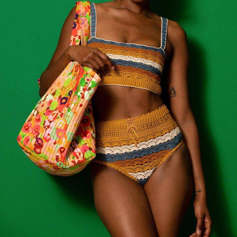 Carolina K Crochet Bikini Set