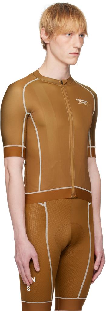 Pas Normal Studios Brown Mechanism Jersey T-shirt