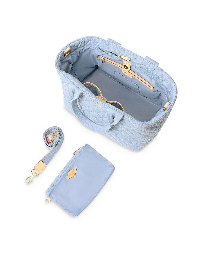 MZ Wallace Denim Medium East West Tote 5