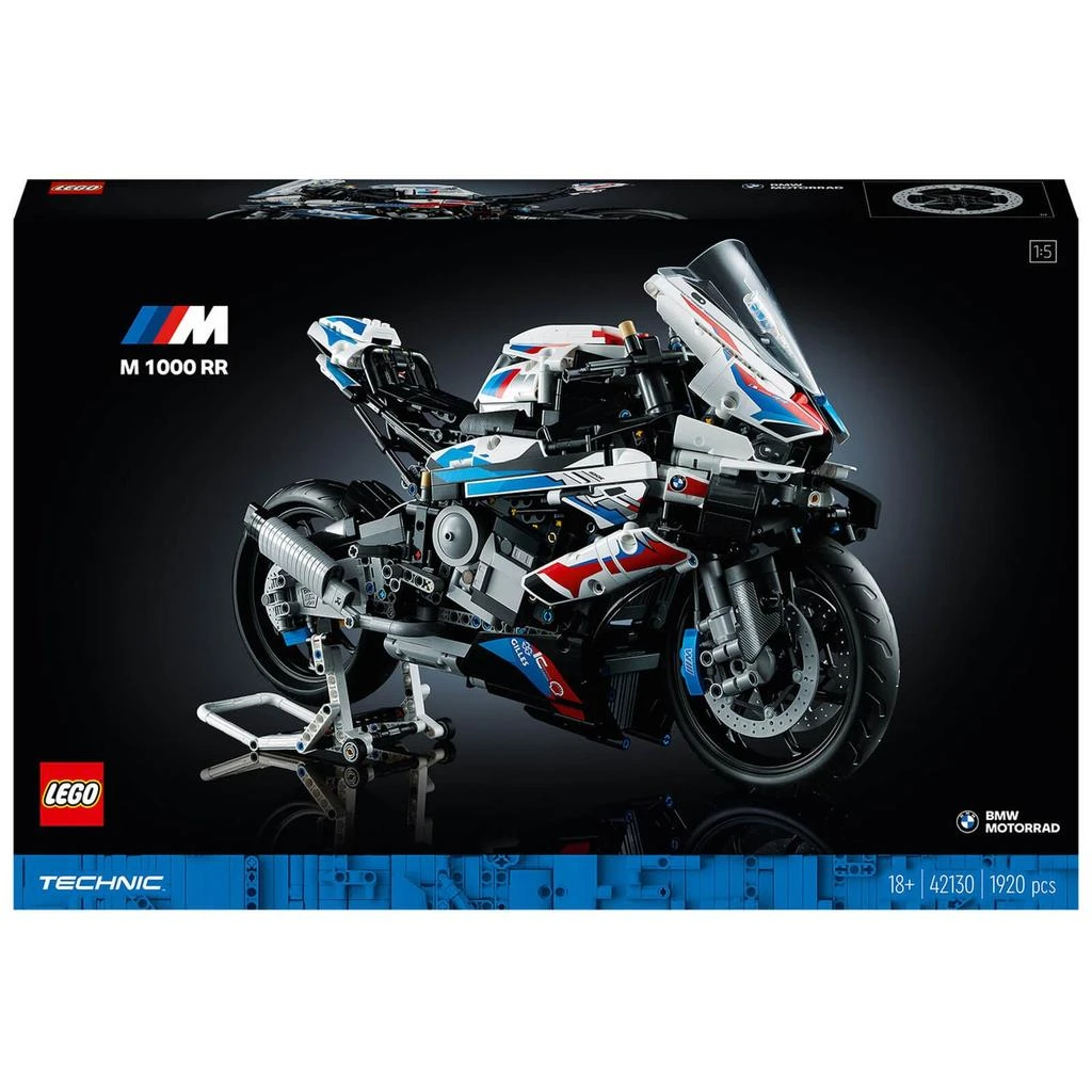 LEGO LEGO Technic: BMW M 1000 RR Motorbike Model Kit (42130) 1