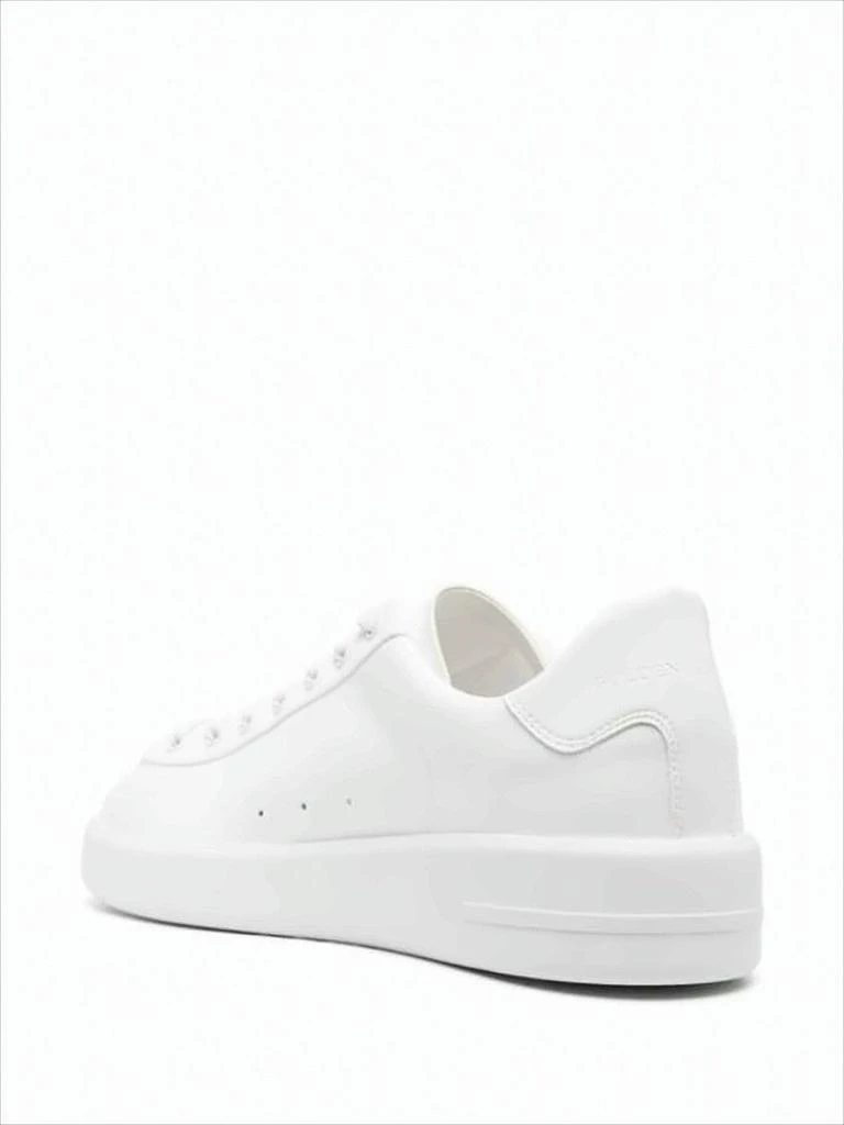 Golden Goose Minimalist White Low-Top Sneakers With Tonal Star Detail 3