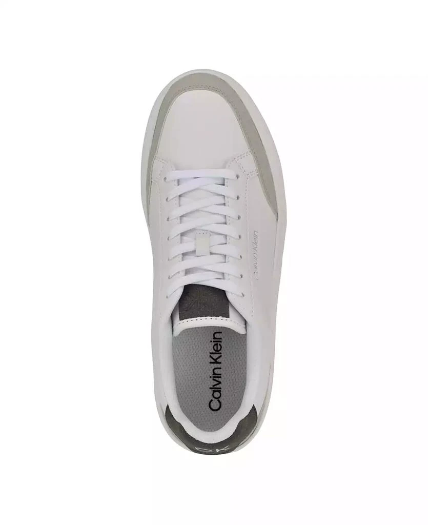 Calvin Klein Men's Blaven Round Toe Lace-Up Sneakers 4