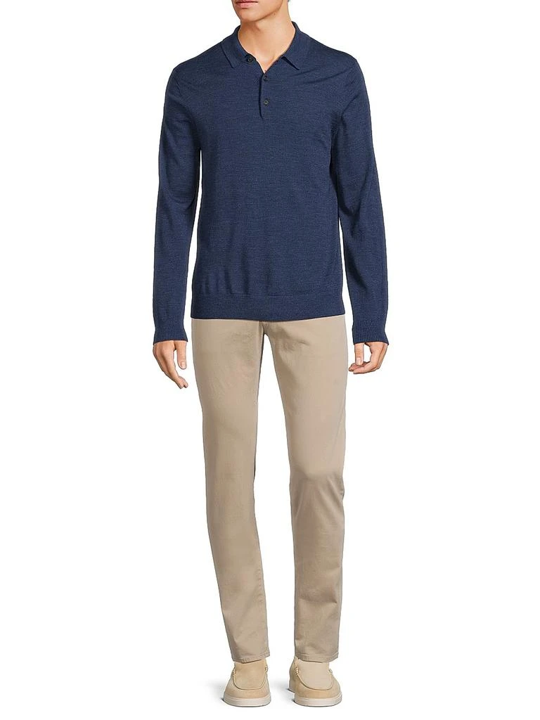 Vince Merino Wool Polo Sweater 2