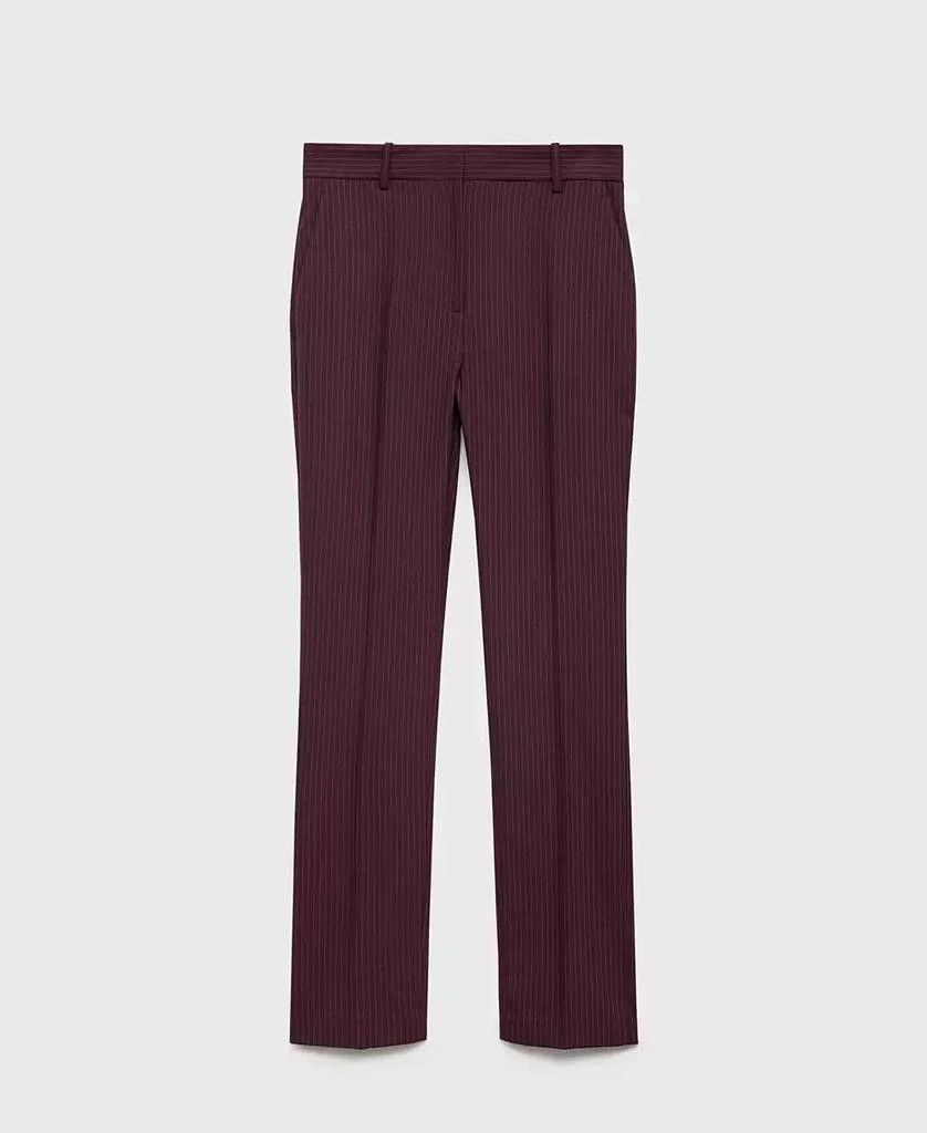 Mango Women's Pinstripe Suit Pants 1