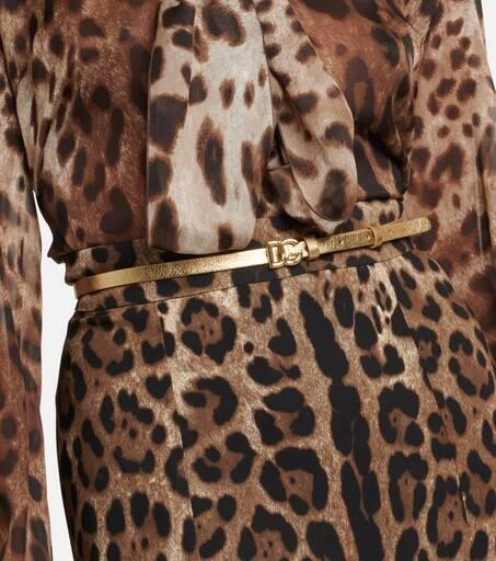 Dolce & Gabbana DG leather belt 2